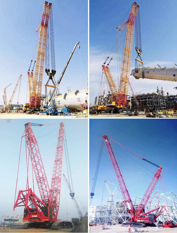 XCMG official 650 ton heavy duty crawler crane boom XGC650 for sale